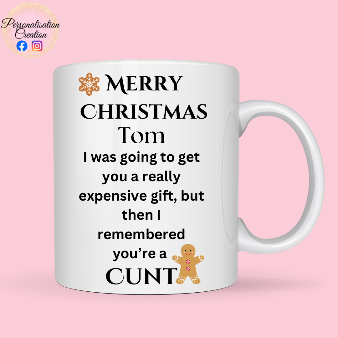 Funny christmas mug