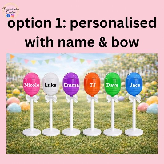 XL fillable lollipop - option 1 (PRE ORDER)